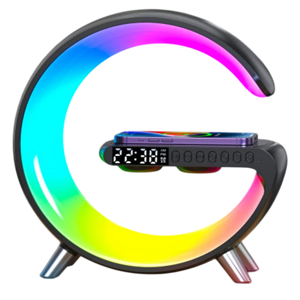 Intelligent G-Shape Bedside Sound & Light Hub