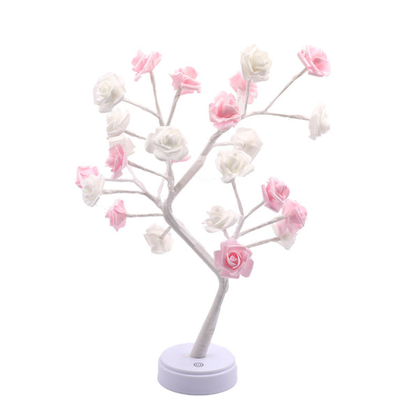 Small Rose Tree Lamp